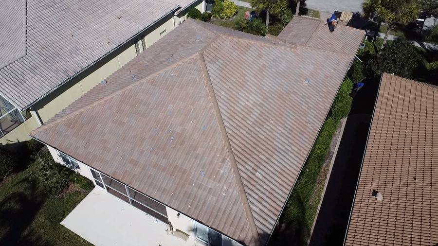 Tile roof project
