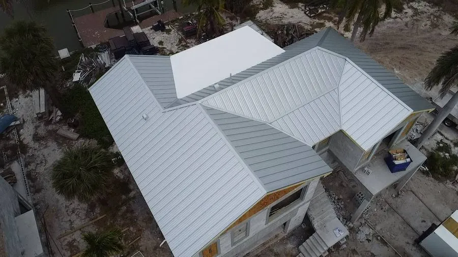 Multi-pitch standing seam metal roof Fort Myers FL