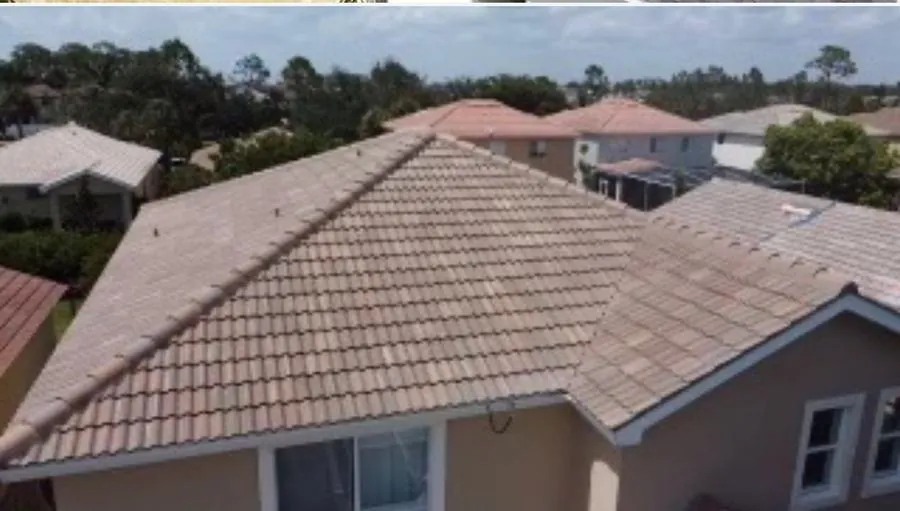 Barrel tile roof installation Cape Coral FL completed project